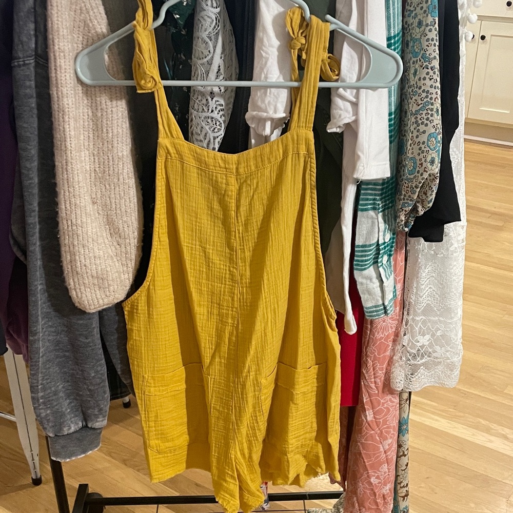 Billabong Sunflower Yellow Romper